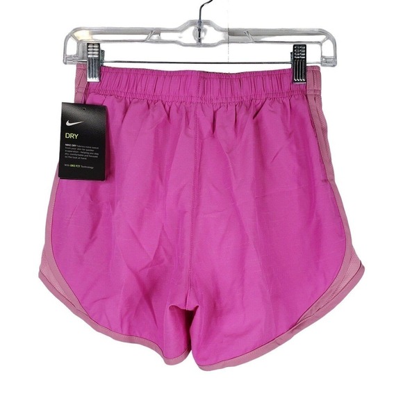 Nike Tempo Lined Running Shorts Womens XS Pink Stretch Waist New With Tags - Picture 3 of 9